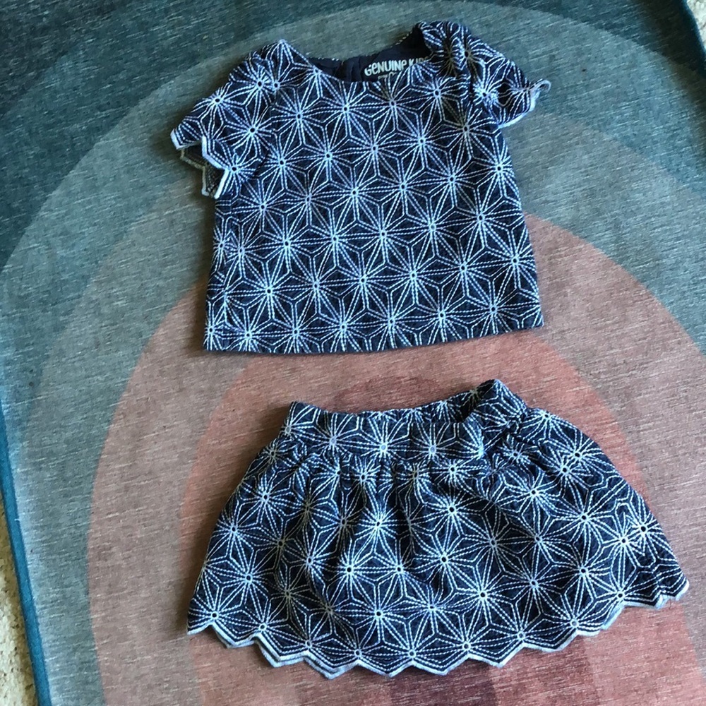 Genuine Kids Oshkosh Boho Embroidered Set